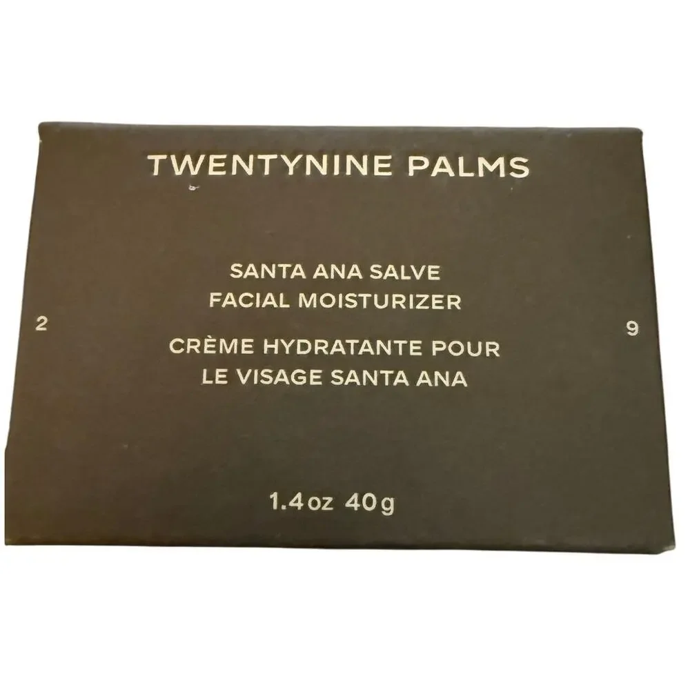 TwentyNine Palms Santa Ana Salve Facial Moisturizer, NWT